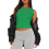 Womens Summer Tank Tops Green M 6
