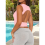 Womens Summer Tank Tops Pink L 8