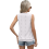 Women'S Sleeveless Vest White XXL 4