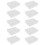 10Pcs Box Trading Card Case Storage Organizer Clear Plastic for Gaming Cards 4
