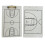 Board Dry Erase Coaching Double Sided Design Strategy Whiteboard for Basketball 4