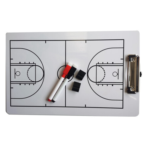 Board Dry Erase Coaching Double Sided Design Strategy Whiteboard for Basketball 2