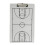 Board Dry Erase Coaching Double Sided Design Strategy Whiteboard for Basketball 9