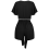 Súprava top a šortiek Black XL 1