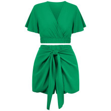 Súprava top a šortiek Green XL