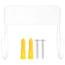 (As show, One size) 1 Set of Hook Wall Hanging Rack Storage Hook Ironing Board Hanging Hook Ironing Board Wall Mount