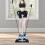 (Blue and White) Detachable Armrest Stepper W/ LED Display /Rope 10