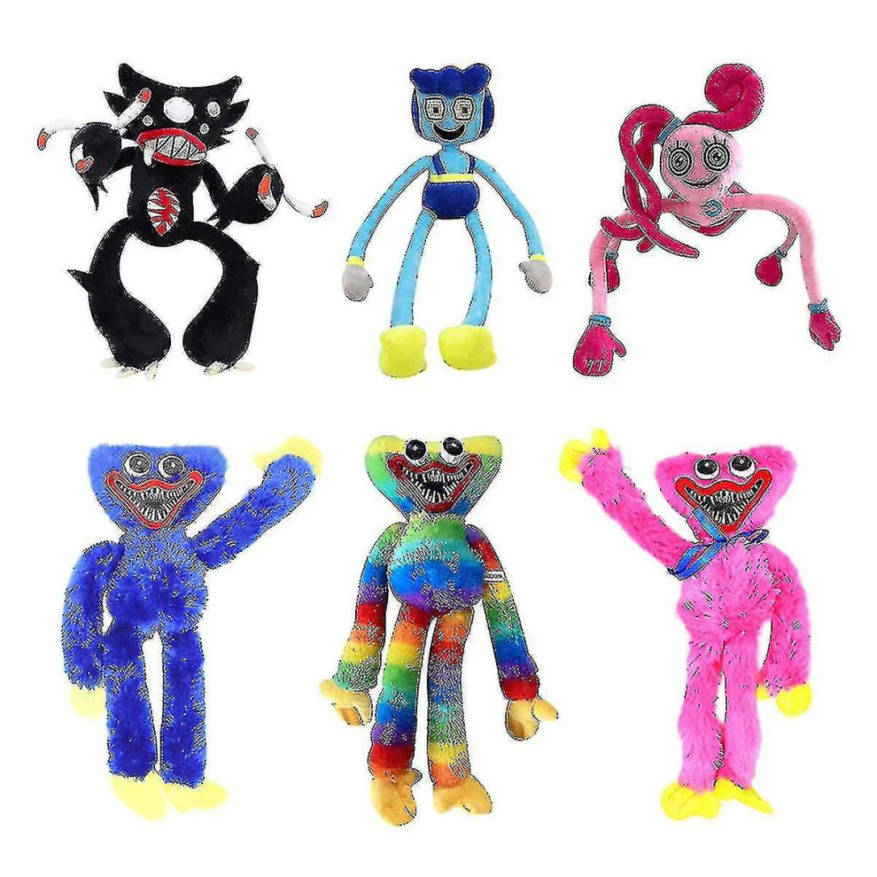 Huggy Wuggy Jouet en Peluche Maman Poupée Peluche Poppy Playtime Pour Enfant Cadeau