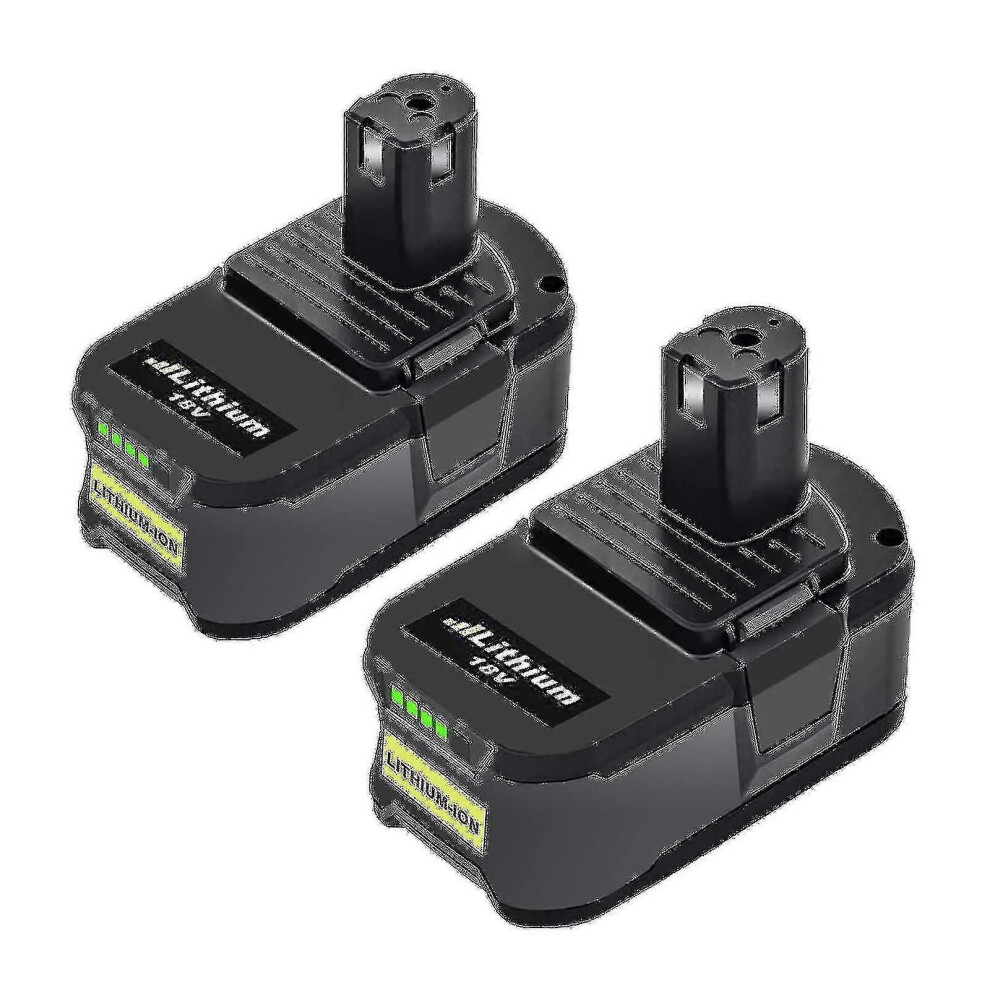 2 pcs 5-cell nested 18V batterie pièces de rechange Compatible avec Ryobi 18V One+ P108 RB18L50 RB18L40 RB18L25 RB18L15 RB18L13 P108 P107 P...