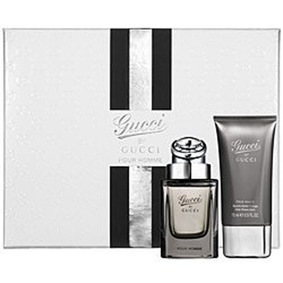 Gucci Gucci by Gucci Men Gift Set (90ml EDT + 75ml Balm)