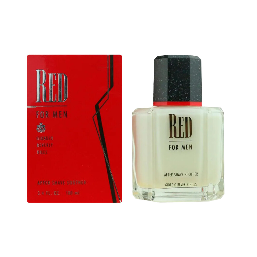 Giorgio Beverly Hills Red  Pour Homme After Shave Soother Lotion - 100