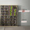 Homcom HOMCOM CD Storage Unit DVD Tower Blu-ray Storage Shelf for Office, Natural 8