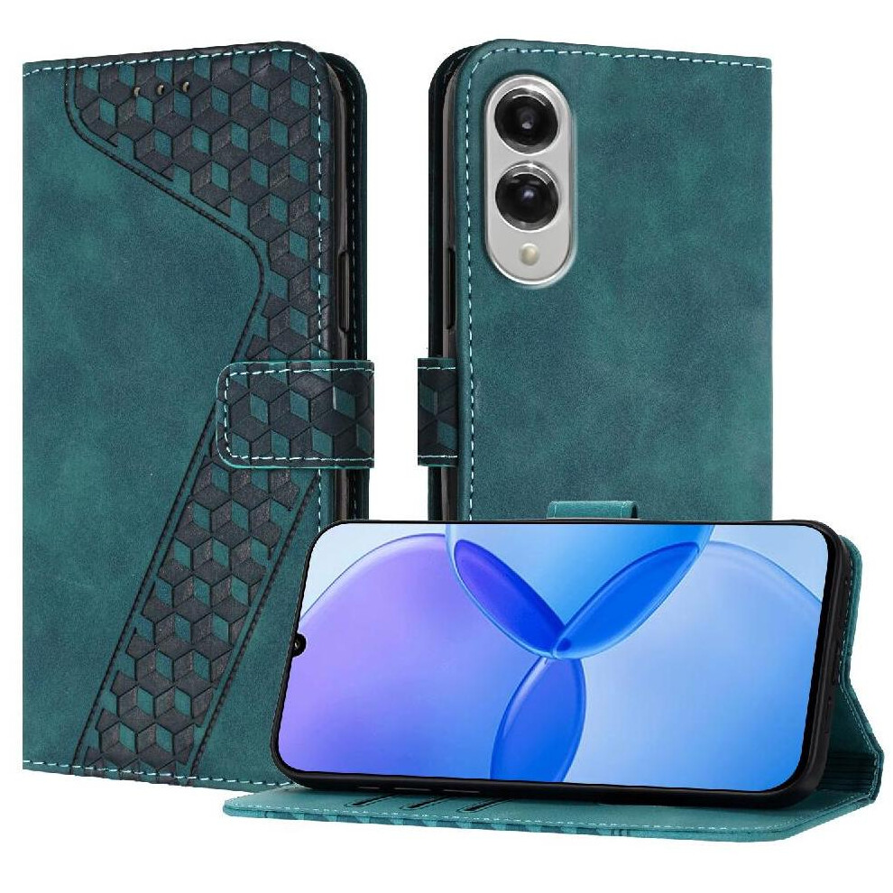 (Green) Phone Case For Samsung Galaxy S25 Edge Flip Folio Card Slots Cover Magnetic Wallet Kickstand Green 764544173766