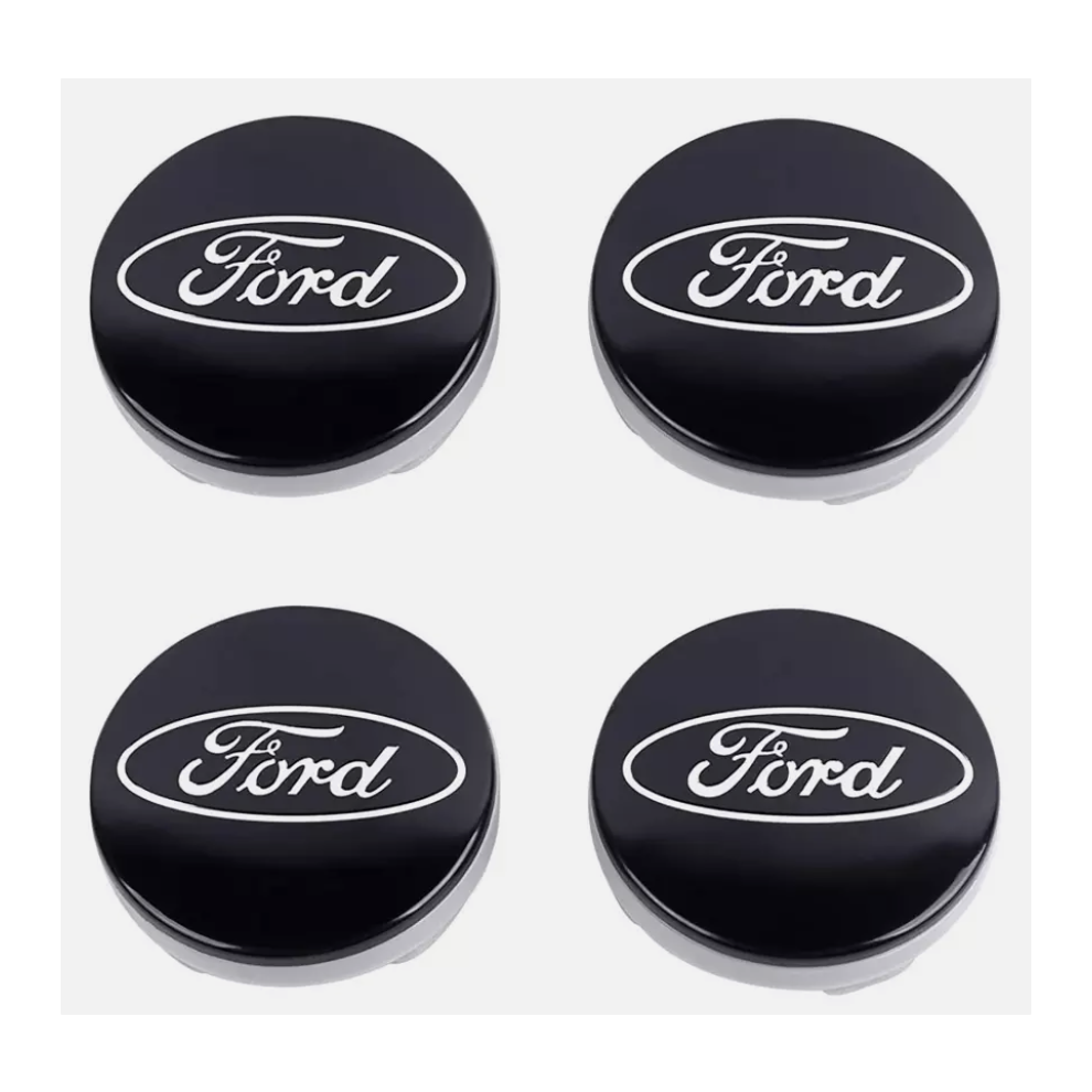 (Black * 4pcs) 4x Black for Ford 54mm Wheel Center Caps Hubcaps Rim Caps Emblems Badges Logo-image-OPC-PGPV82N-NEW