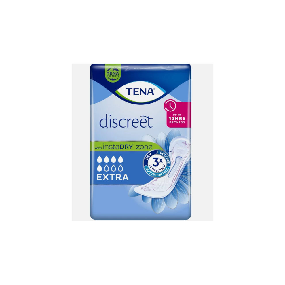 120 TENA LADY EXTRA DISCREET Incontinence Absorbent Pads  6 x 20 Pack