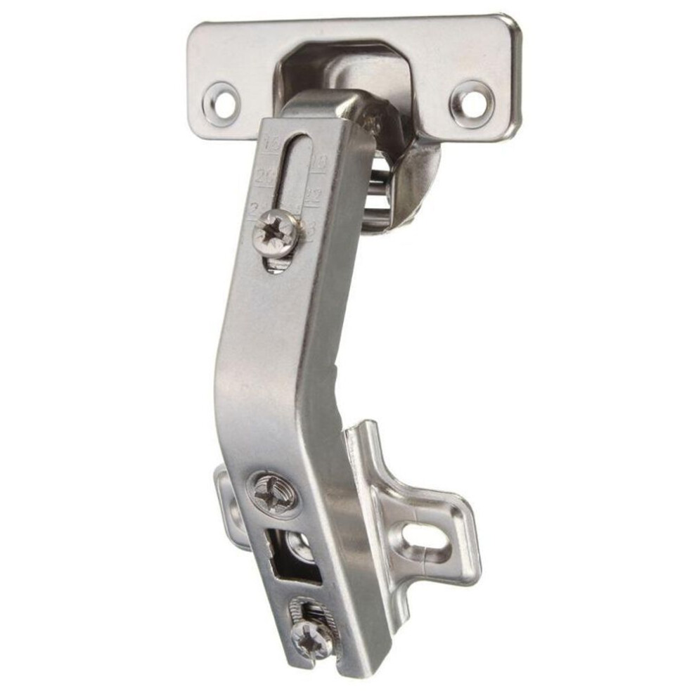 (as the picture, 2pcs) 135 Corner Folded Cabinet Door Hinges Kitchen Bathroom Cupboard Hinge 2 Holes