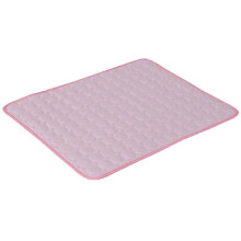 (As show, One size) Pet Pad Summer Cooling Mat Dog Bed Mat Pet Dog Accessories Supplies for Home Shop (Pink, Size M)