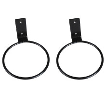 (As show, One size) 2 PCS Planter Wall Bracket 4 inch Iron Planter Hanger Simple Holder Ring