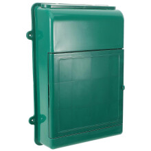 (As show, One size) Wall Mounted Mailbox Rainproof Letter Box Outdoor Wall Mount Mailbox Post Box