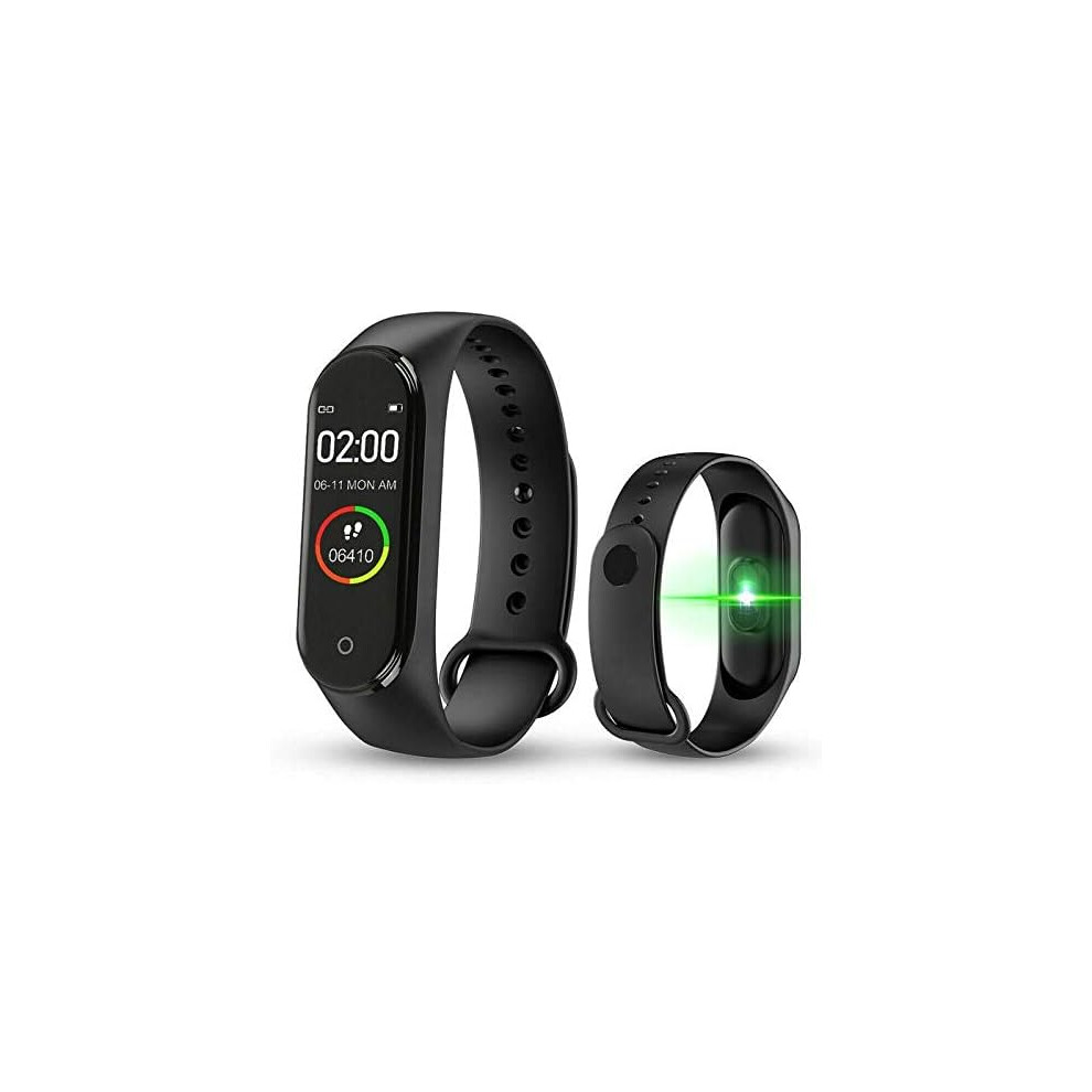 Fitness Tracker,Smart Watch Sports Bracelet With Heart Rate Monitor Pedometer Calories Sleep Monitor Call Information Reminder Alarm Clock 779747671179