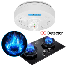 Carbon Monoxide Detector CO Detector With LED display CO Alarms Monitor for Home Safety UK