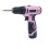 (21 Pieces) 12V Pink Electric Cordless Drill Combi Drill Set 1