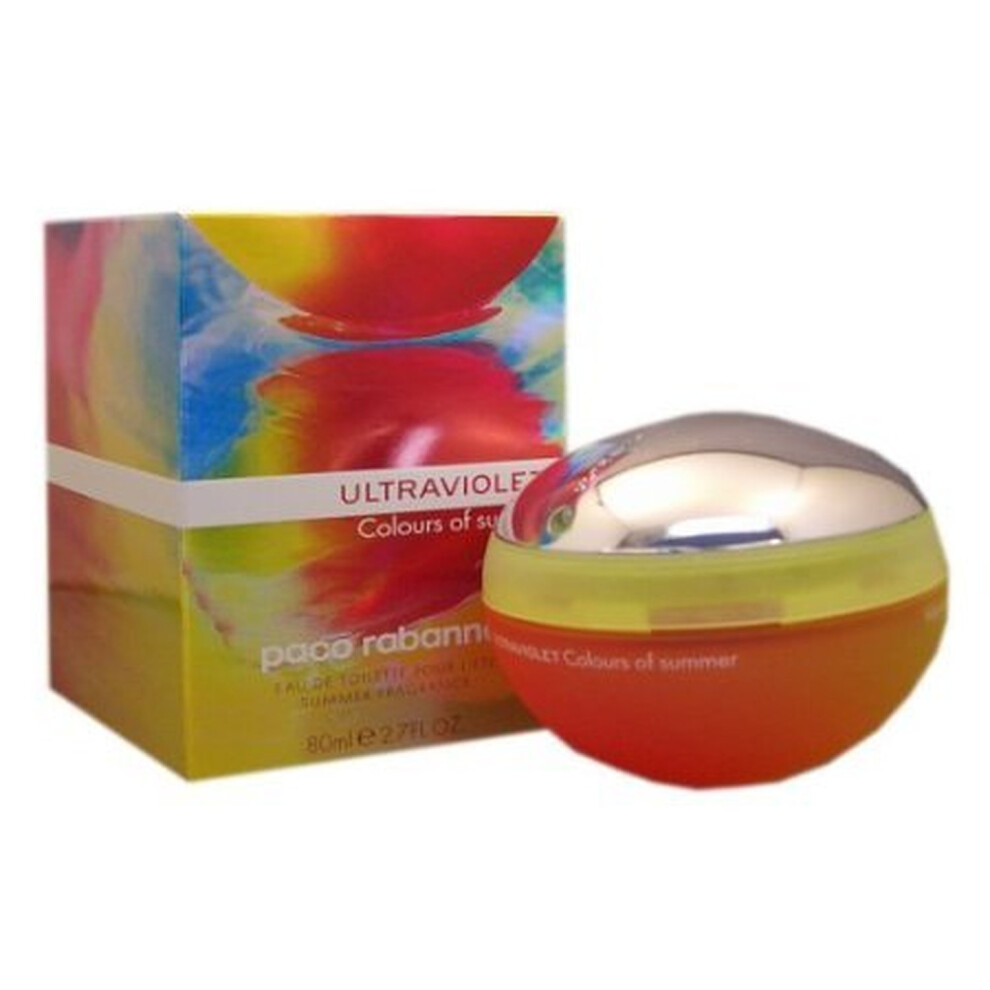 Ultraviolet Summer By Paco Rabanne 2.7oz 80ml Eau-de-toilette Spray, F