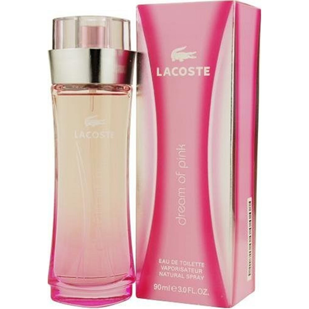 Lacoste Dream of Pink for Women - 90 ml