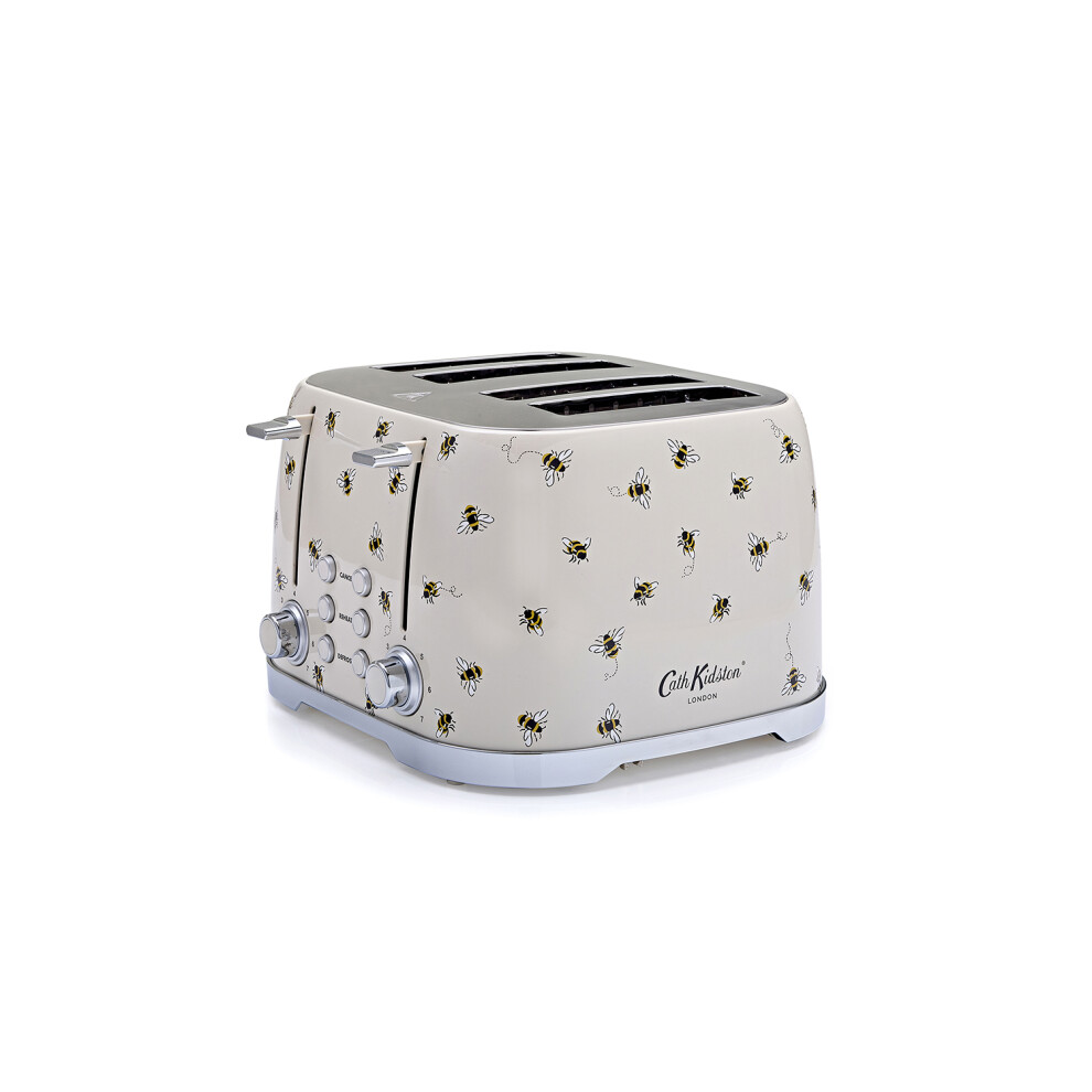 (Multicoloured) VQ Bees 4 Slice Toaster