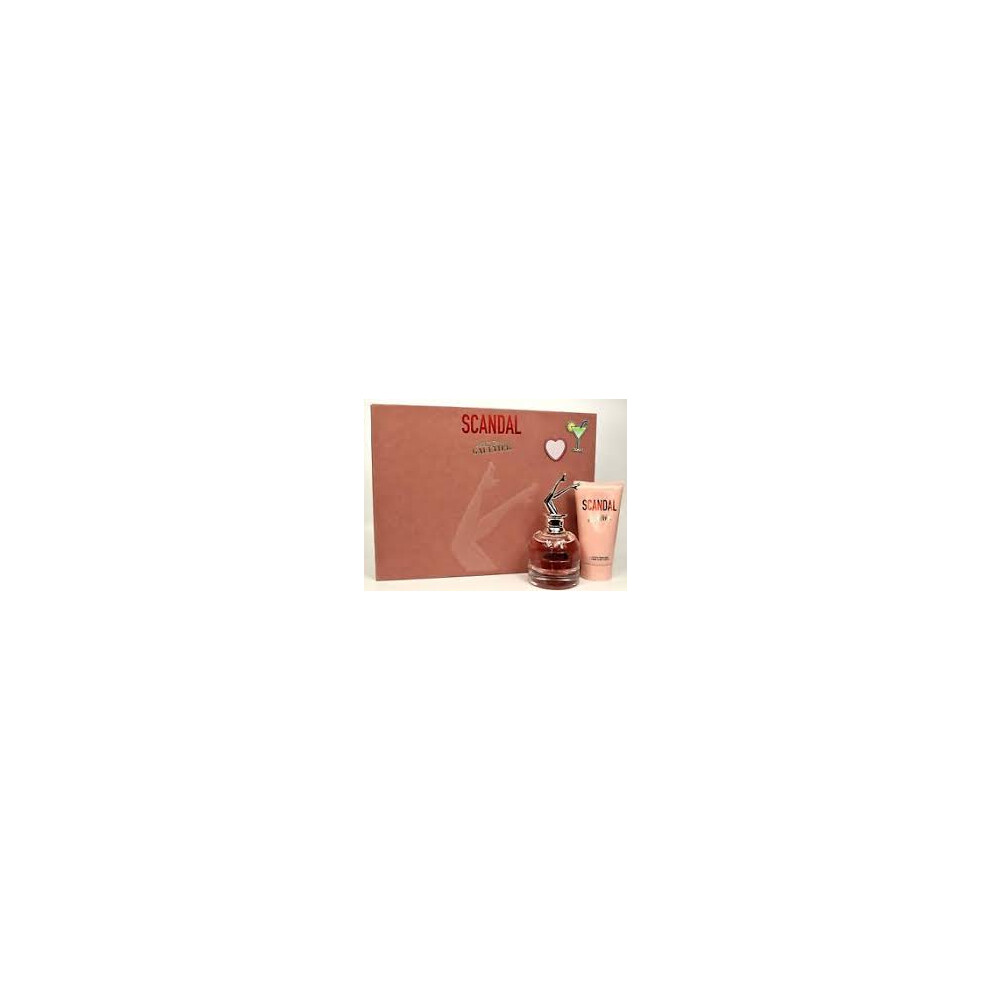 Jean Paul Gaultier Scandal Gif Set , 50ml + 75ml Body Lotion