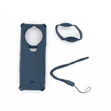 Sports Camera Case Silicone Protective Cover for Insta360 X5 Anti Drop Case Accessories Black
