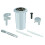 Roca Roca D2D Dual Flush Push Button & Threaded Push Rods Long Body Chrome AH0001700R 3