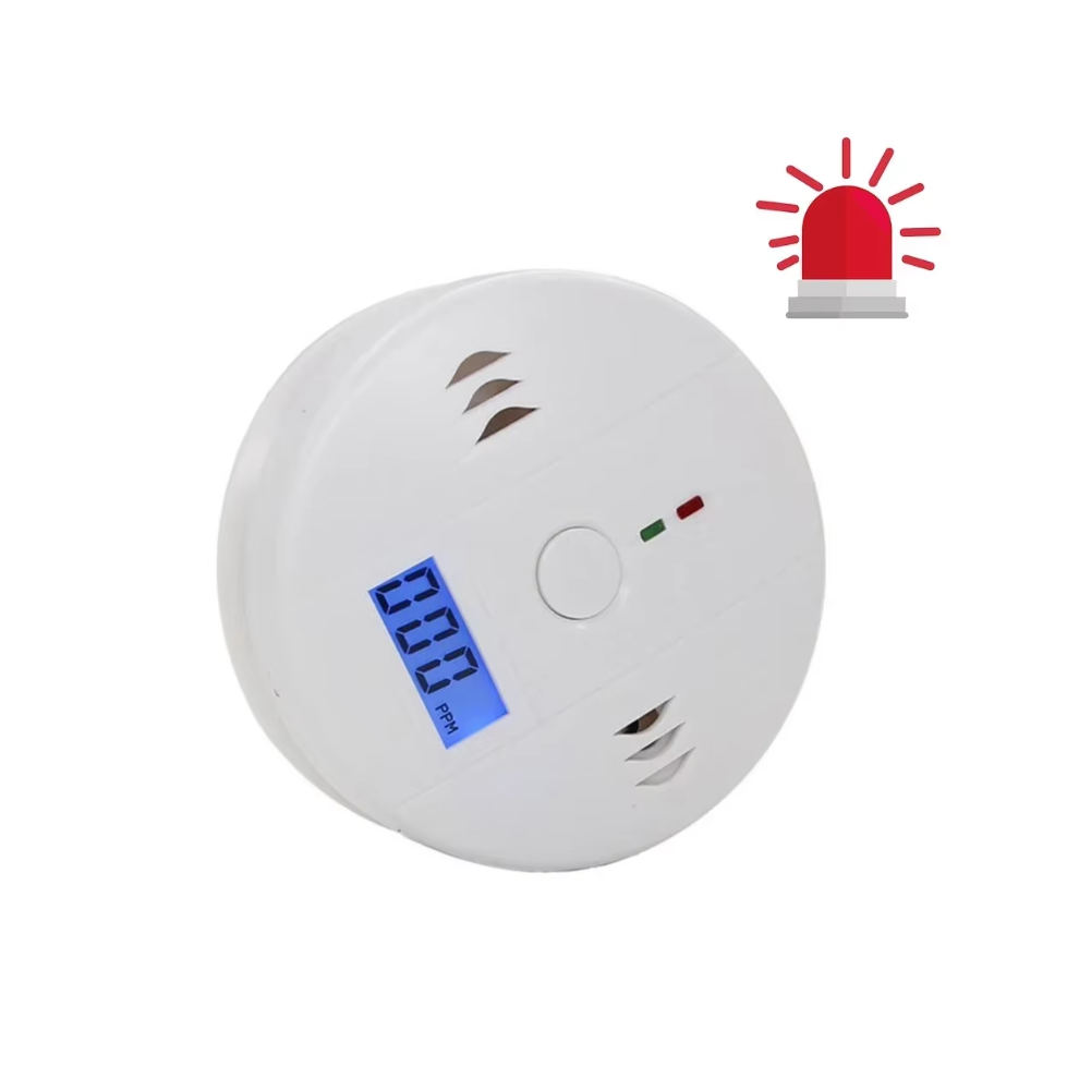 Carbon Monoxide (CO) Combination Digital Detector Alarm