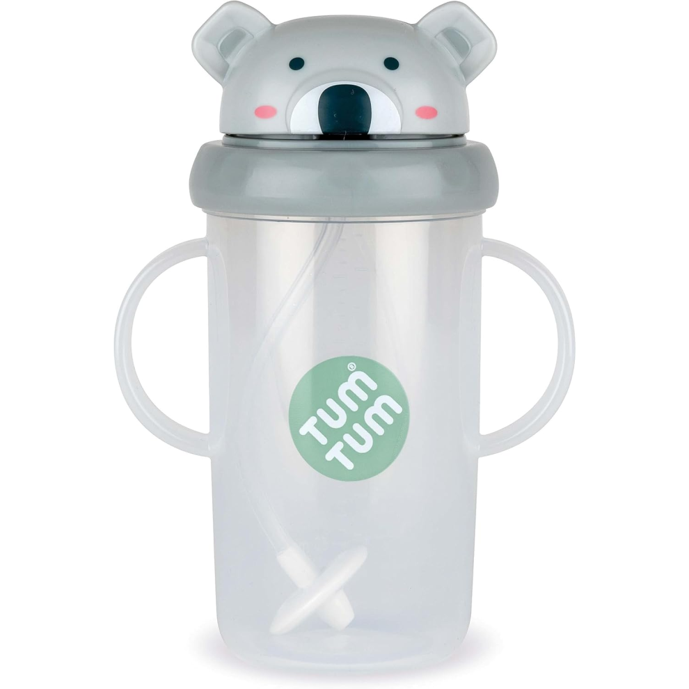 Tippy Up Free Flow Sippy Cup (No Valve), Sippy Cup For Toddlers, Bpa Free (Kev Koala 300Ml) Tum Tum