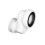 McAlpine McAlpine WCLO-8 Offset 8cm WC Connector in ABS 1