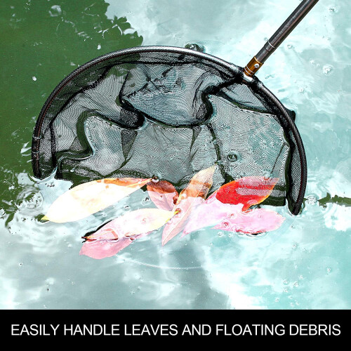 Bermuda Extending Telescopic Pond Net with Long Handle for Cleaning 1.9m 1