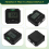 Mini Digital Protractor Inclinometer Electronic Goniometer Level Angle Measurement Meter Finder Box Black 9