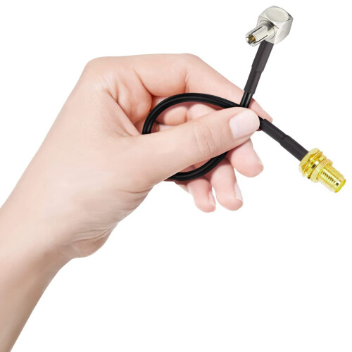 4G-Antenne, SMA-Buchse auf TS9-Stecker, Adapterkabel, 15 cm, 2 Stück, für externen Router E5372, E5577, E5786, E5787 2