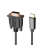 Câble USB C vers VGA 5,9 pieds/1,8 m, type câble, adapté aux appareils 3.1, etc. 3