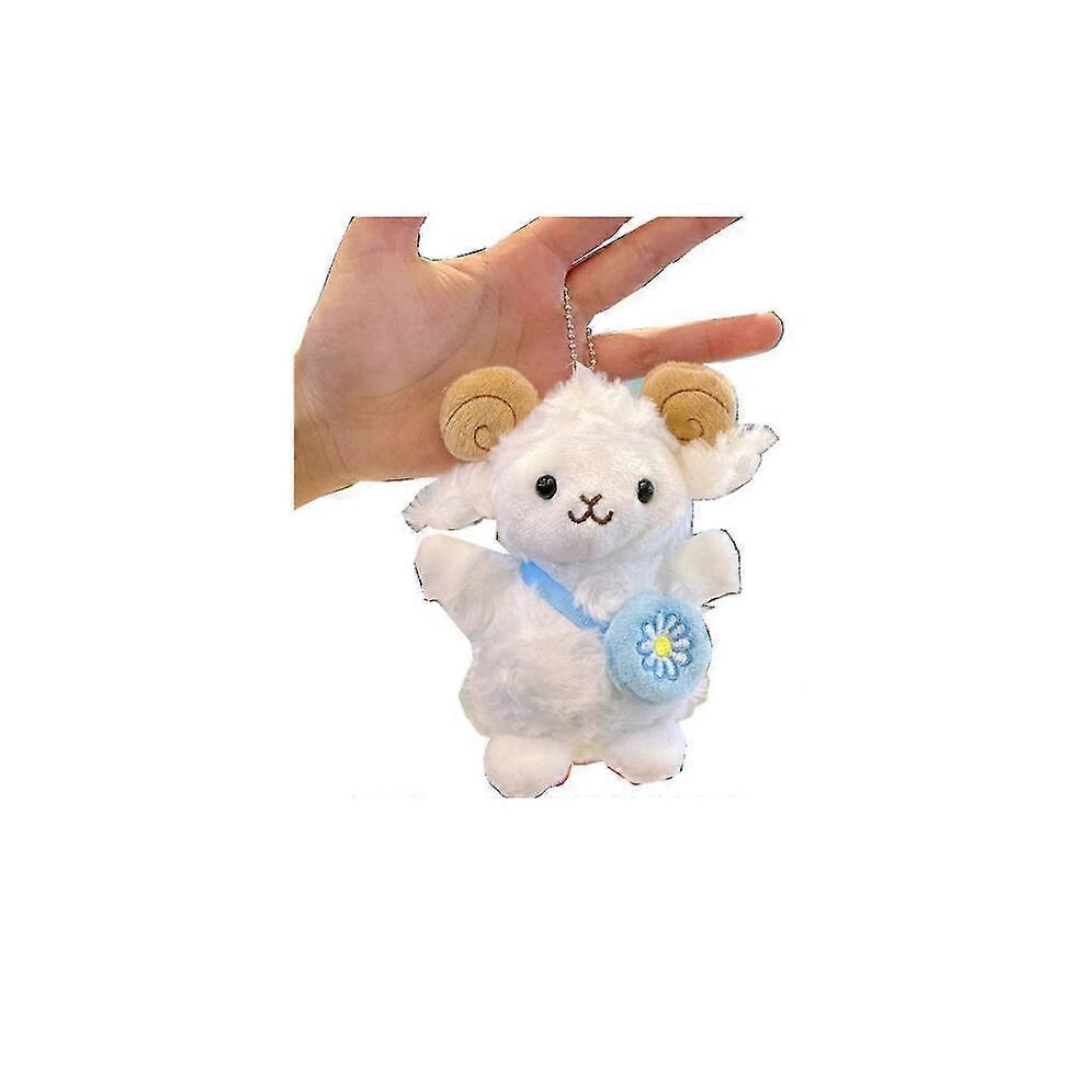 Porte Clé ,Mignon mouton en peluche Porte Clé Poupée Cartoon Bag Pendant Confortable Innovateur Porte Clé Poupée