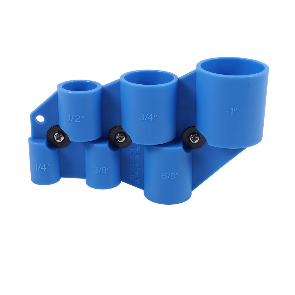 Full Size 1/4Inch-1Inch Deburring Pipe And Depth Gauge Tool For Copper, Cpvc, Pex, Pe-Rt, Hdpe 4852257162927