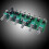 6 Τρόποι Stereo Mixer Audio Distributor Mixing Board with Volume Control DC5-24V 1PC Inputs 1 Output 6