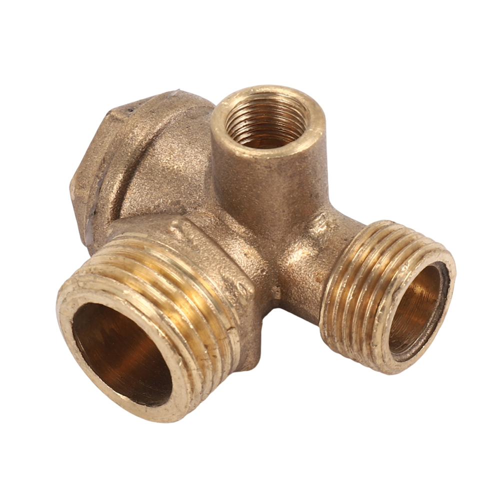 1 Three-Way Air Compressor Check Valve Direct Connection Valve,Valve Port: 20Mm 16Mm 10Mm 4852257167861