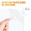 20Pc Acrylic Transparent Clear Plastic Sheet Board Polymethyl Methacrylate for Craft Project Picture Frame 9