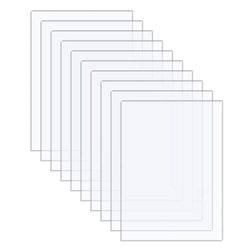 20Pc Acrylic Transparent Clear Plastic Sheet Board Polymethyl Methacrylate for Craft Project Picture Frame 1