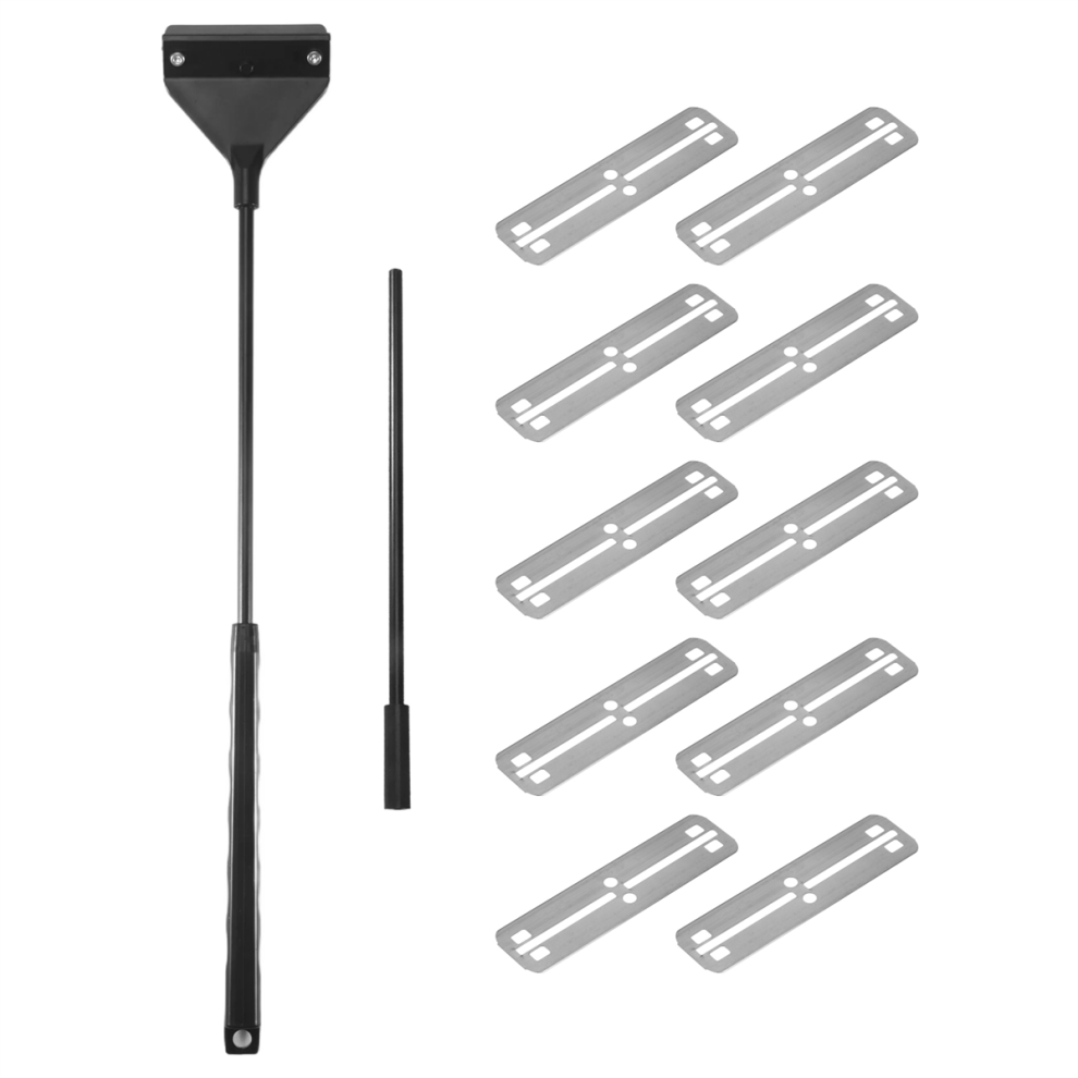 Aquarium-Algenreiniger, Wartung Mit VerläNgerungsstange Und 10 Klingen-image