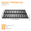 Sewer Cover Rainwater Grate Trench Resin Manhole Drainage Ditch Composite Sink Rectangular 1 9