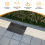 Sewer Cover Rainwater Grate Trench Resin Manhole Drainage Ditch Composite Sink Rectangular 1 5