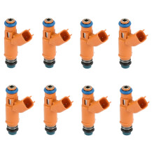 set di 8 iniettori di carburante AJ82353 4526563 195500-4280 2W93-AA 452656 per LR3 4.4L V8 Range Sport 05-09