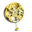 Gold Skeleton 2004 Movement Ordinary Pendulum Adjustment Radiation Pattern Fully Automatic Watch 3